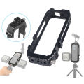 Insta360 ONE X2 Protective Case Cage Action Camera Rig with Cold Shoe Magnetic Mount Camera Cage for Insta360 ONE X2 Tetuo. 