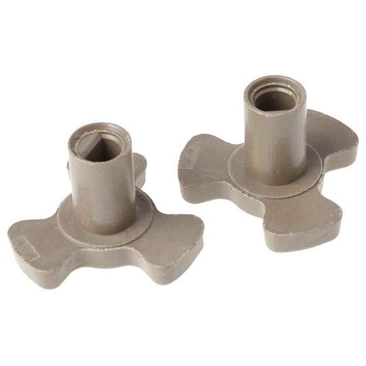 4X Microwave Turntable Coupler Microwave Oven Turntable Roller Guide Support Glass Tray Drive Coupling Replacement Parts