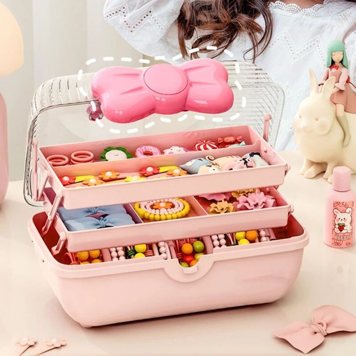 2023new%20Multi-layer%20Hairpin%20Storage%20Box%20Cute%20Girls%20Jewellery%20Box%20Children's%20Hair%20Accessories%20Storage%20Box%20Toy%20Storage%20Box%20-%20Image%205