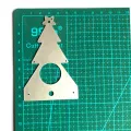 Christmas Tree Chocolate Holder Die Cut Metal Cutting Dies Stencils for DIY Scrapbooking Album Decorative Embossing Paper Cards. 