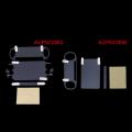 【FUPANG】Back Screen Protector for PS Vita PSV1000/2000 HD-Transparent Creek.