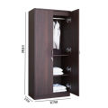 AndorMahal Melamine Board Premium Quality Almirah (6ft by 2ft by 16inch).