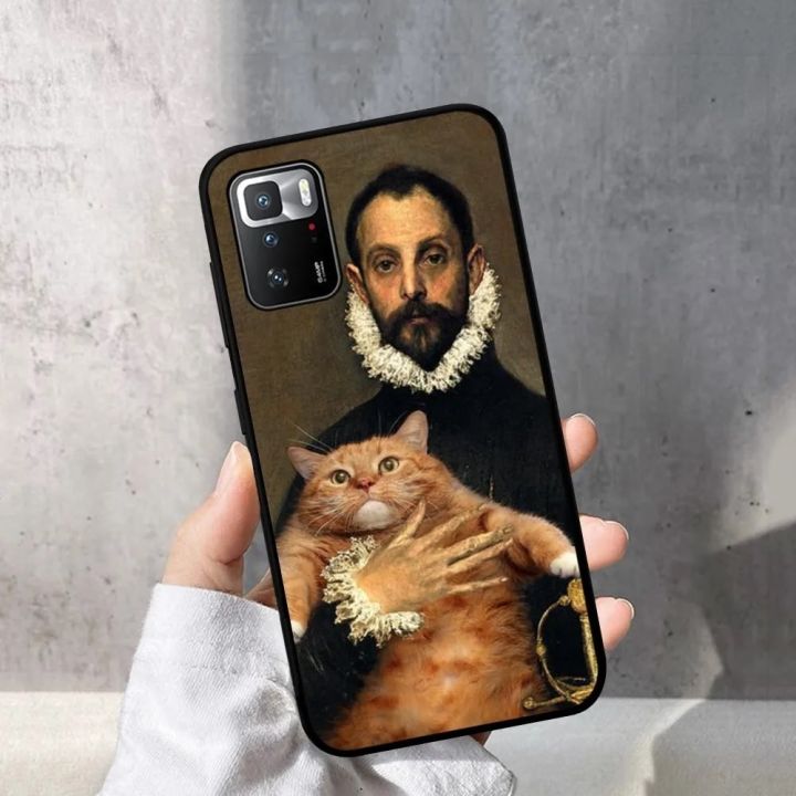 Van%20Gogh%20Mona%20Lisa%20Fun%20Cat%20Art%20Phone%20Case%20For%20Redmi%20Note%204%20X%205%20A%206%207%208%20Pro%20T%209%20Pro%209S%2010%20Pro%2011%20Pro%2011S%2011Epro%20PocoM3pro%20-%20Image%205