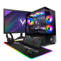 Intel Core i7 Ram 8Gb Hdd 500GB SSD 120GB Graphics 4GB | Internal + External | Gaming Pc 64 Bit - 19 Inch Monitor - Gaming Full Set New Desktop Computer. 