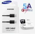 Samsung Originel Fast Charging USB Type-C to Type-C 5A Cable. 
