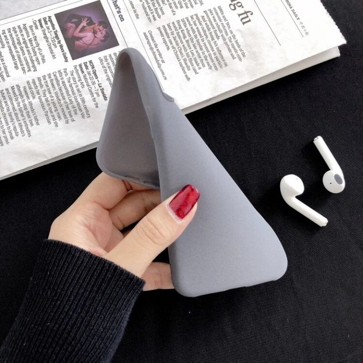 Gray%20color%20Matte%20Phone%20Case%20For%20iphone%2011%20Pro%20XS%20Max%20XR%20X%208%207%206S%206%20Plus%20SE%202020%2012%20mini%2012%20Pro%20Max%20Soft%20TPU%20Back%20Cover%20-%20Image%202