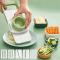 5 In 1 Vegetable Cutter Kitchen Items Cutting Tools Vegetables and Fruits..