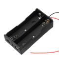 18650 Battery Holder, 2-Slot 3.7V 18650 Battery Storage Box Case. 
