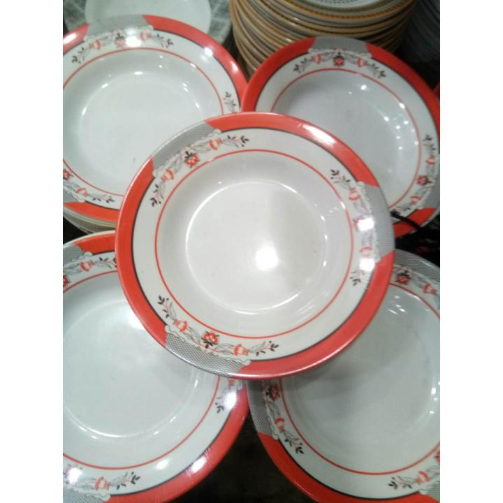 Normal Plate Normal Melamine Plate 9 Inch 6 Pieces Set | Daraz.com.bd