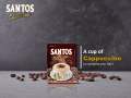 Santos Cappuccino Coffee 25gm - Combo of 20pcs. 