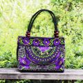 Yunnan embroidery bag ethnic canvas bag embroidery handbag bag ladies bag women's handbag cloth bag.
