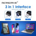 3 in 1 OTG Usb 3.0 Flash Drive for iPhone with USB to lightning interface usb3.0 pendrive for Iphone 6/7/8/9/11/12/13 / for Ipad. 