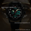 NAVIFORCE Leading 9097 Hot selling Men's Watch Sports Waterproof Dual Display Multifunctional Quartz Watch Men's Watch. 