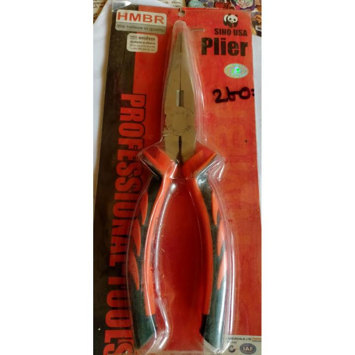 Nose Pliers 8" HMBR