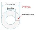 High Quality 1M/5M Food Grade Clear Translucent Silicone Tube Pipe Milk Hose Pipe Soft Safe Rubber Flexible Tube Creative. 