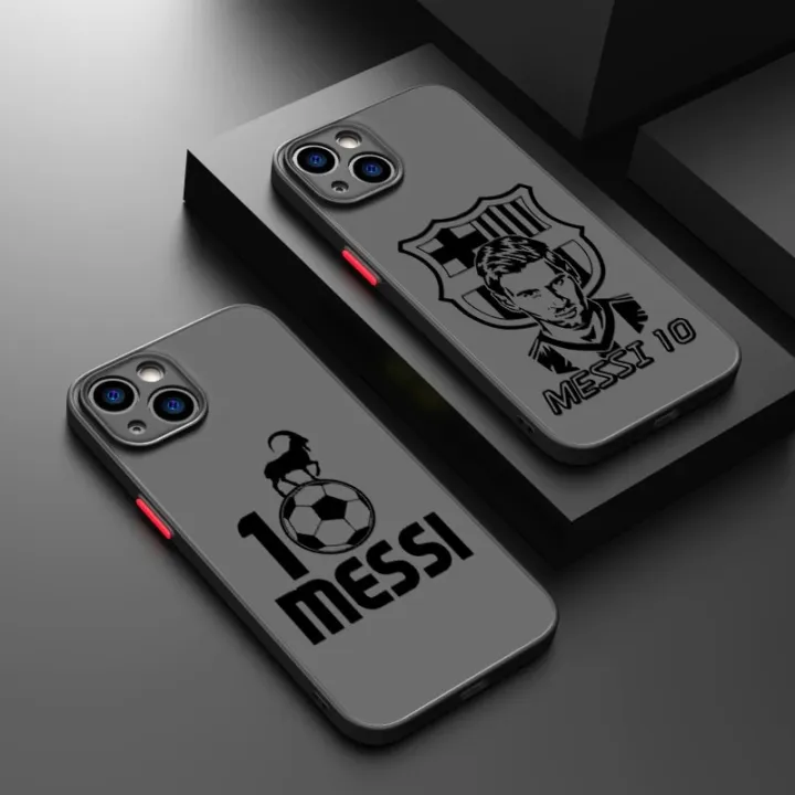 Football%20Spuerstar%20M-messi%20Phone%20Case%20For%20iPhone%2015%2014%2013%2012%2011%20Pro%20Max%20mini%20XS%20Max%20XR%20X%208%20Plus%20SE%20Frosted%20Translucent%20Cover%20-%20Image%202