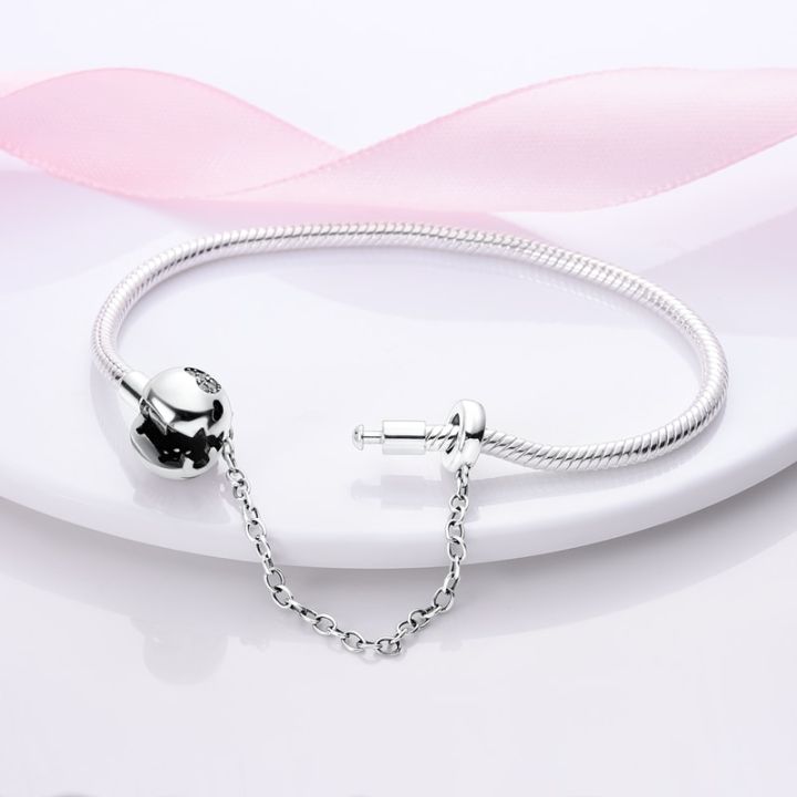 925%20Sterling%20Silver%20Bracelet%20Moments%20Sparkle%20Heart-shaped%20Suitable%20for%20Pandora%20Snake%20Chain%20Bracelet%20DIY%20Beads%20for%20Gift%20Women%20-%20Image%205