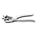 TOLS-9 Rotary Punch Revolving Leather Punch Pliers 9 Inch 230mm Leather Revolving Punch Plier Leather Hole Puncher Rotary Hole Punching Tools. 