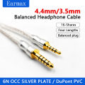 For SONY Audio Technica MDR-1A 1000XM3 XM4 XM5 MSR7 AR2 AR3 AR5 SR5 SR3 Earphone Replaceable16Core 4.4mm to 3.5mm Balanced Cable. 