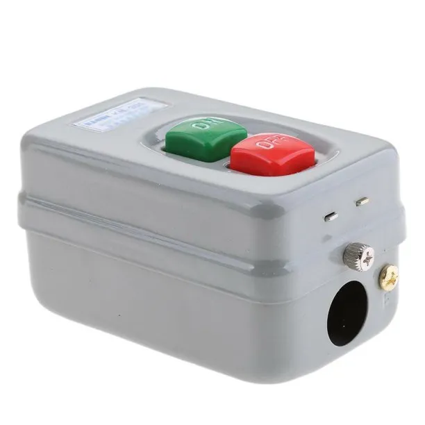 push button switch motor 30AMP motor start switch double button KH Series On-off 3P 30A/250V 20A/380V Transfer Push Button Switch Control Box Electrical Motor Start Switch KH-305