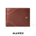 MANDU Men's Wallet with High Quality Car Stitching, USD Card Bag, One Piece.