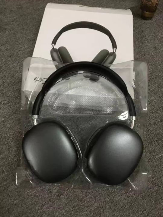 P9 Pro Max Wireless Bluetooth Headphones – Black