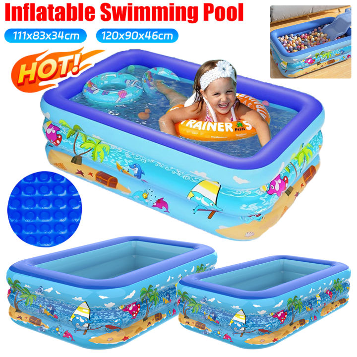 Inflatable%20Swimming%20Pool%20Large%20Family%20Pools%20120cm%20Rectangle%20Framed%20Children%20Swimming%20Pool%20Summer%20Outdoor%20Kids%20Baby%20Bathtub%20Toys%20-%20Image%202