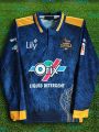 Dhaka Capaitals Premium Full Sleeve Polo Cricket Jersey For Men - BPL Long Sleeve T Shirt - Dhaka Jersey 2025/26.