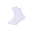Solid White Color Socks for Men's Moisture Wicking With Very Light Weight With Soft Finish Pack of 4 Pairs. 