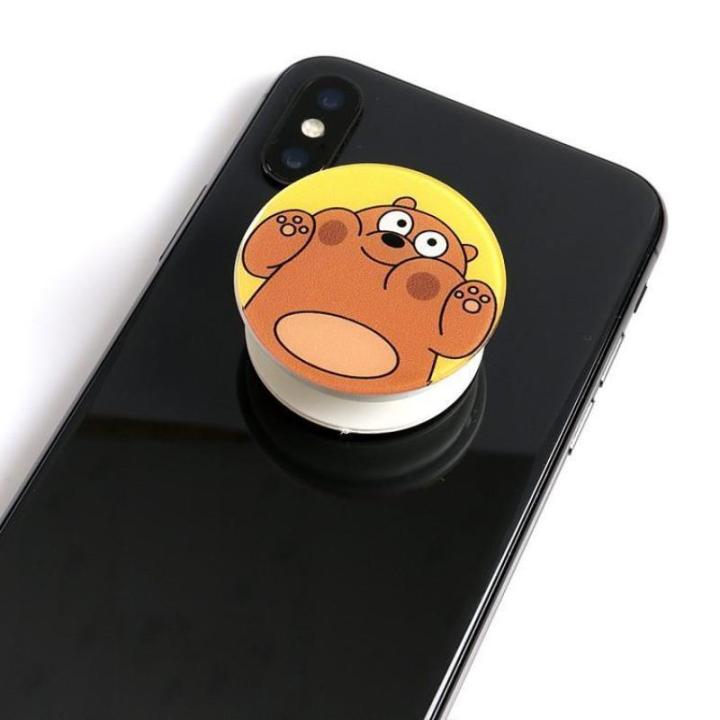 Heartbeat Girl Store】（NEW）Air Bag Pop socket We Bare Bears