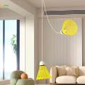 Indoor Badminton Trainer with Racket Practice for Activity. 