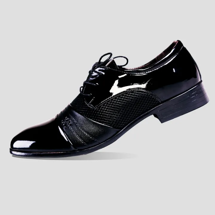 Preferred%20Plus%20Size%20Leather%20Shoes%20Men's%20Business%20Formal%20Men's%20Shoes%20Lace%20up%20Pointed%20Casual%20Shoes%20Versatile%20Single-Layer%20Shoes%20-%20Image%203