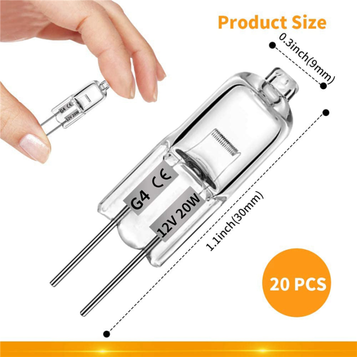 NCANRUI%2080%20Pcs%20G4%20Halogen%20Bulbs,20W%2012V%20Halogen%20Light%20Bulbs%202%20Pin%20Clear%20Lamp%20Bulb,for%20Cooker%20Lighting,Signal%20Lights,Track%20-%20Image%202