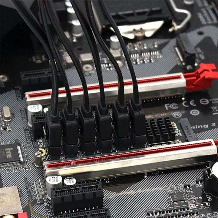 M.2%20NVME%20PCI-E%20PCIE%20X4%20X8%20X16%20to%206%20Port%203.0%20SATA%20Adapter%20Card%20Riser%20ASM1166%20Chassis%20Server%20PC%20Computer%20Expansion%20Card,%20Durable%20Fine%20Workmanship%20-%20Image%205