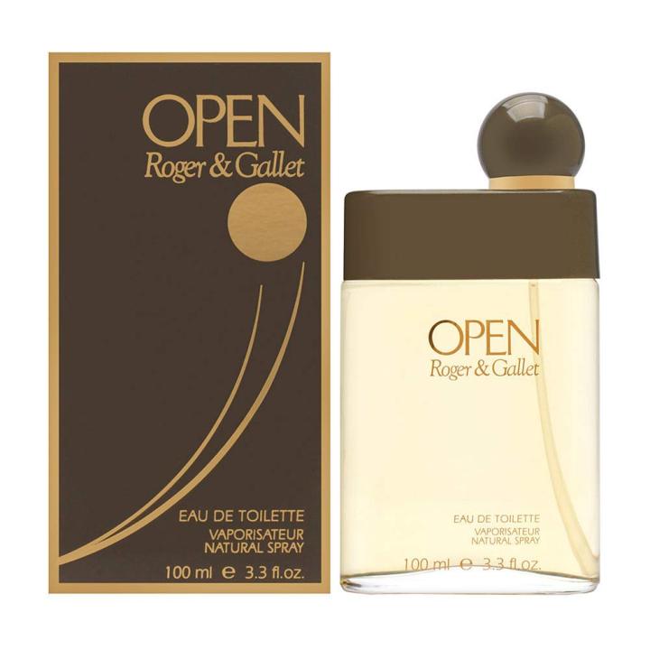 Open Perfume By Roger and Gallet Eau De Toilette Spray for men 100ml