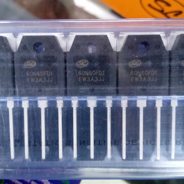 60N60FD1 FGH60N60SFD FGH60N60 IC 60N60 IGBT 600V 8A TO-247 IGBT Switching Power N Channel Transistor Mosfet 3Pin Leads
