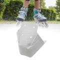 1Pcs Roller Skating Protection Protective Cover for Outdoor White. 