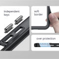 For Samsung A55 Case Cover Samsung A55 Capas Colour Frame Shockproof Phone Bumper Transparent Clear Samsung Galaxy A 55 A55 5G.