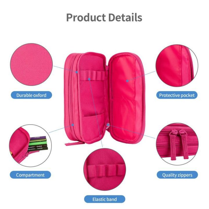 Kids%20Disney%20Pink%20Stitch%20Theme%20Styles%20Pencil%20Bag%20Nylon%20Pencil%20Case%20Children%20Black%20School%20Supplies%20High%20Quality%20Stationery%20Set%20-%20Image%208