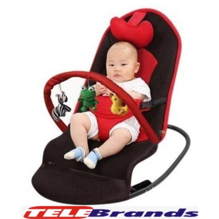 Baby Rocking Chair Bouncer with Adjustable Angle and Safety Belt ...