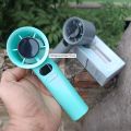 M11 Rechargeable 120 Step Strong Wind Portable Handheld Fan - For Indoor & Outdoor Use.
