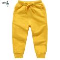 New Retail Sale Cotton Pants For 2-10 Years Old Solid Boys Girls Casual Sport Pants Jogging Enfant Garcon Kids Children Trousers. 