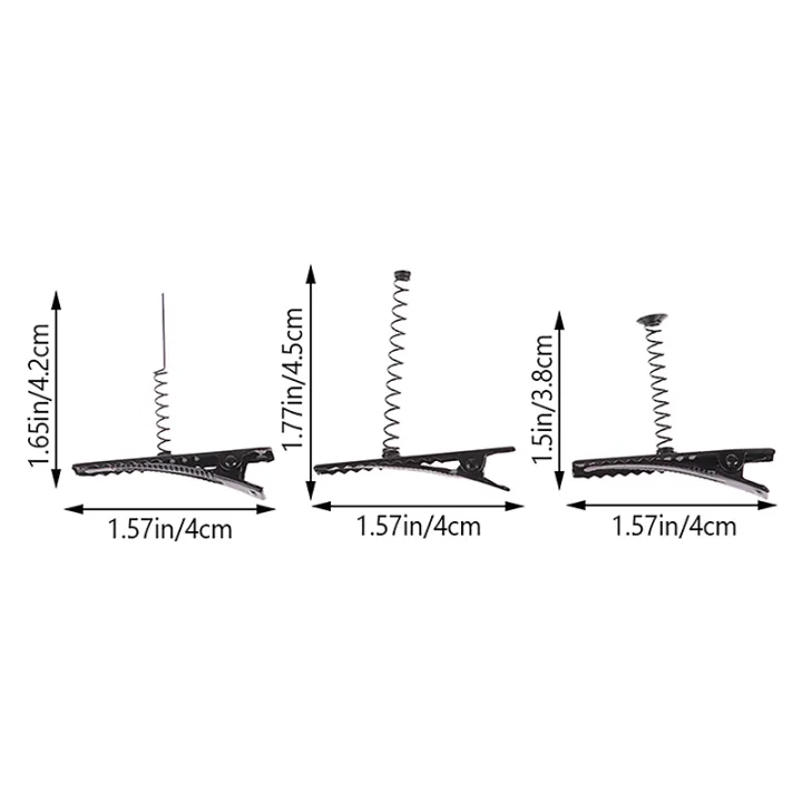 10Pcs%20Black%20Metal%20Pinch%20Alligator%20Hair%20Clips%2040mm%20With%20Wire%20Coil%20Spring%20Craft%20Hairpin%20For%20Fashion%20Party%20Favor%20Children%20Toy%20Yao%20Store%20-%20Image%204