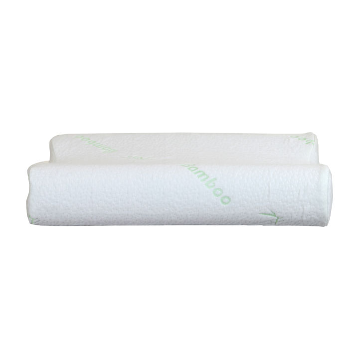 APEX%20FOAM%20Orthopedic%20Contour%20Memory%20Foam%20Pillow%2020%20X13.5"%20-%20Imported%20Fabric%20-%20Image%204