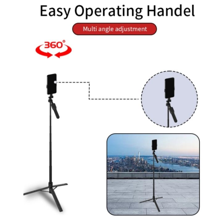 JMARY%20KT239%20Rotation%20Design%20Camera%20Mount%20Holder%201.75m%20Telescopic%20Phone%20Selfie%20Stick%20Tripod%20-%20Image%206