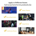 12 Pack Self Adhesive Acoustic Panels Soundproof Wall Panels,Sound Proof Foam Panels for Noise Absorbing Easy Install Easy to Use.