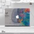 MacBook Stickers ,MacBook Decal - Removable Vinyl with Apple Diecut-Left Right Brain Graphics Design Skin for MacBook Air 13  inch, MacBook Pro 13  inch - Best Decorative Sticker For 13 Inch Macbook. 