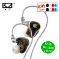 KZ ZAS 7BA 1DD Hybrid In-ear Earphones 16 Unit Crossover Board Metal HIFI Music Sport Headset KZ ZSX ZAX VX ZSNPRO AS12 AST.