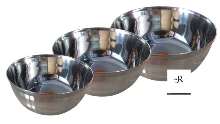 A1 Max Stainless Steel Bowl | 8 Size Bowl is Available | Professional Grade Kitchen Cooking and Food Prep Accessories | Dishwasher Safe