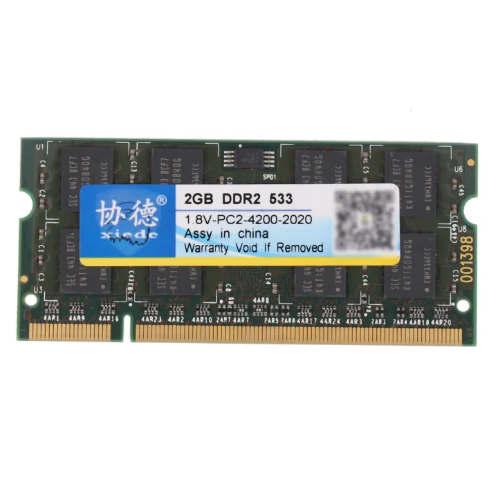 Xiede%20Lap%20Memory%20Ram%20Module%20Ddr2%20533%202gb%20Pc2-4200%20240pin%20Dimm%20533mhz%20For%20Notebook%20X029%20-%20Image%204